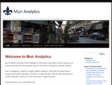 Tablet Screenshot of muiranalytics.com